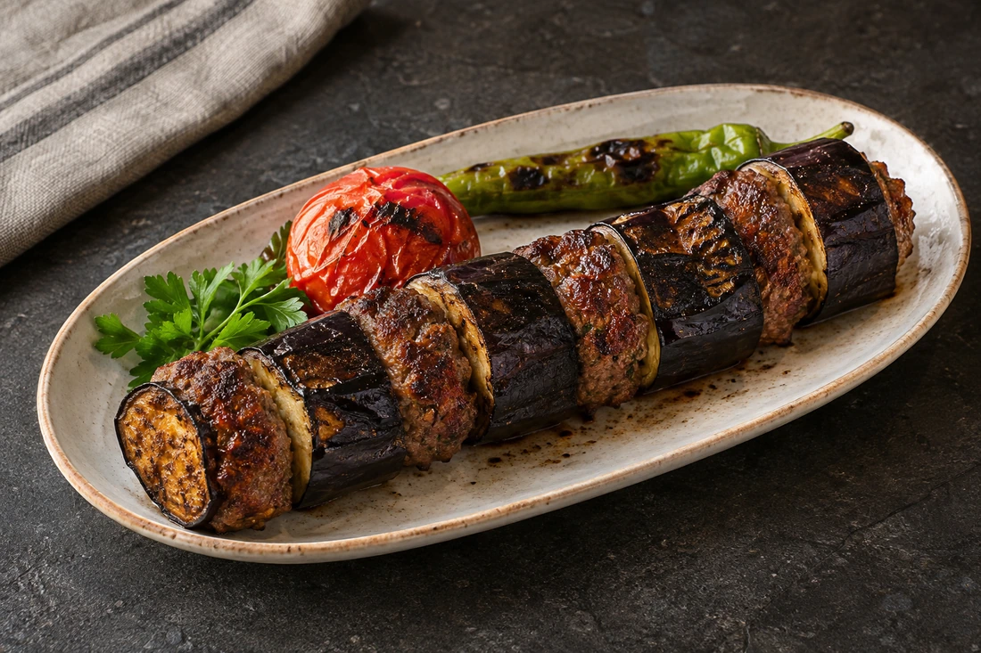 Patlıcan Kebabı sunum görseli